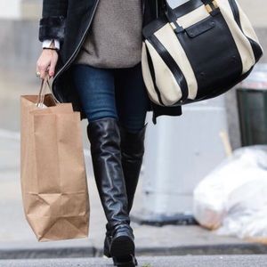 Gently worn over the knee Stuart Weitzman boots